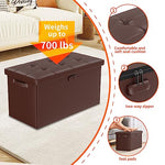 Fireproof Bedroom Bench with Storage - Secret Stashing - Concealment Furniture, Diversion Safes, Home Security Safes
