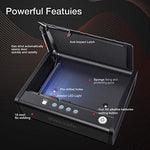 Gun Safe with Fingerprint Identification and Biometric Lock - Secret Stashing - Concealment Furniture, Diversion Safes, Home Security Safes
