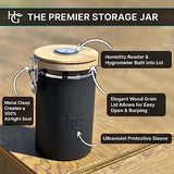 Airtight Jar with Built in Hygrometer (5 ounces / 2.5 Liter) - Secret Stashing - Concealment Furniture, Diversion Safes, Home Security Safes