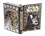 Star Wars Flask Hollow Book (Leather-bound) (Magnetic Closure) - Secret Stashing - Concealment Furniture, Diversion Safes, Home Security Safes
