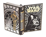Star Wars Flask Hollow Book (Leather-bound) (Magnetic Closure) - Secret Stashing - Concealment Furniture, Diversion Safes, Home Security Safes
