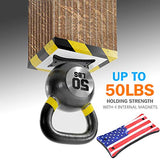 Gun Magnet Mount - U.S. Flag - Concealment furniture and gun concealment furniture to hide your money, pistol, rifle or other weapons, keep guns safe away from kids with hidden compartment furniture -Secret Stashing