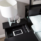 Nightstand with Hidden Charging Station - Secret Stashing - Concealment Furniture, Diversion Safes, Home Security Safes