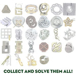 Valve Hanayama Cast Metal Brain Teaser Puzzle Level 4 - Secret Stashing - Concealment Furniture, Diversion Safes, Home Security Safes