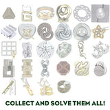 Valve Hanayama Cast Metal Brain Teaser Puzzle Level 4 - Secret Stashing - Concealment Furniture, Diversion Safes, Home Security Safes