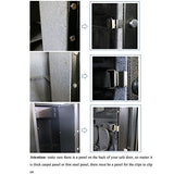 Small Gun Safe Door Panel Organizer - Secret Stashing - Concealment Furniture, Diversion Safes, Home Security Safes