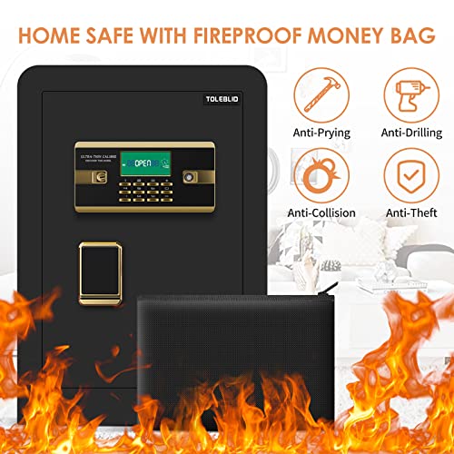 Large Secrect Safe Large Home Safe Fireproof Waterproof – Secret Stashing
