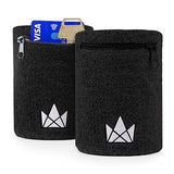 Sweatband with Pocket with Zipper