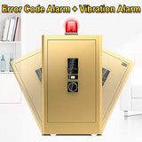 NILINLEI Electronic Digital Security Safe Box, Biometric Fingerprint - Home Safes - Find the best secured safes to keep your money, guns and valuables safes and secure -Secret Stashing