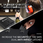 Biometric Gun Safe for Pistols - Secret Stashing - Concealment Furniture, Diversion Safes, Home Security Safes