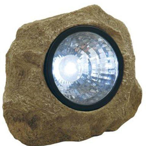 Rock Solar Spotlight with Built in Key Hider - Secret Stashing - Concealment Furniture, Diversion Safes, Home Security Safes