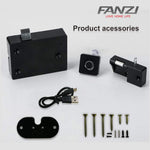 Fingerprint Cabinet Smart Biometric Lock - Secret Stashing - Concealment Furniture, Diversion Safes, Home Security Safes