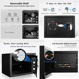LCD Digital Fireproof Lock Box Safe Security Box - Secret Stashing - Concealment Furniture, Diversion Safes, Home Security Safes