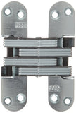 Mortise Mount Invisible Hinge with 8 Holes, 4-5/8" Leaf Height, 1-1/8" Leaf Width, 1-41/64" Leaf Thickness, 10 x 1-1/2" Screw Size - Secret Stashing - Concealment Furniture, Diversion Safes, Home Security Safes