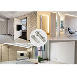 360 Degree Shaft Stainless Steel Murphy Door Pivot Hinge System - Secret Stashing - Concealment Furniture, Diversion Safes, Home Security Safes