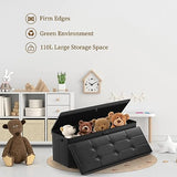Secret Storage Ottoman Bench, Fireproof - Secret Stashing - Concealment Furniture, Diversion Safes, Home Security Safes