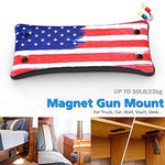 Gun Magnet Mount - U.S. Flag - Concealment furniture and gun concealment furniture to hide your money, pistol, rifle or other weapons, keep guns safe away from kids with hidden compartment furniture -Secret Stashing