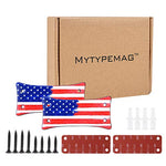 Gun Magnet Mount - U.S. Flag - Concealment furniture and gun concealment furniture to hide your money, pistol, rifle or other weapons, keep guns safe away from kids with hidden compartment furniture -Secret Stashing