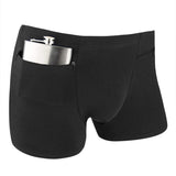 Pocket Underwear for Men with Secret Hidden Pocket - Hide your money and passport and keep it safe when traveling with clothes and jewelry with secret compartments -Secret Stashing
