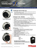 Xtreme Safe Lock. EMP Proof - Secret Stashing - Concealment Furniture, Diversion Safes, Home Security Safes