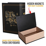 The Lord of the Rings Trilogy Book - Hidden Safe, Faux Book - Secret Stashing - Concealment Furniture, Diversion Safes, Home Security Safes