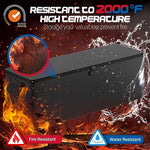 Secret Storage Ottoman Bench, Fireproof - Secret Stashing - Concealment Furniture, Diversion Safes, Home Security Safes