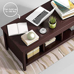 Coffee Table w/Hidden Compartment Lift Top - Concealment furniture and gun concealment furniture to hide your money, pistol, rifle or other weapons, keep guns safe away from kids with hidden compartment furniture -Secret Stashing