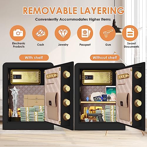 Large Secrect Safe Large Home Safe Fireproof Waterproof – Secret Stashing