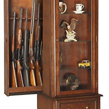Small Hidden Gun Cabinet Bookcase – Country Cottage Furniture