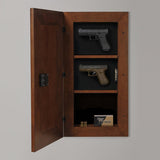 Gun Concealment Mirror - Concealment furniture and gun concealment furniture to hide your money, pistol, rifle or other weapons, keep guns safe away from kids with hidden compartment furniture -Secret Stashing