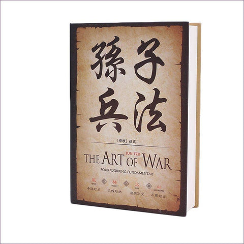 The Art of The War - Diversion Book Safe with Key Lock - Diversion Safes - Hide your stash and money in everyday items that contain secret compartments, if they don't see it, they can't get it -Secret Stashing