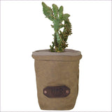 Waxed Canvas Storage Planter - Diversion Safes - Hide your stash and money in everyday items that contain secret compartments, if they don't see it, they can't get it -Secret Stashing