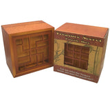 Treasure Secret Puzzle Box- Cool puzzles and brain teasers try and solve the puzzle and find the secret compartment and hidden door, great gift ideas -Secret Stashing