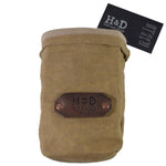 Waxed Canvas Storage Planter - Diversion Safes - Hide your stash and money in everyday items that contain secret compartments, if they don't see it, they can't get it -Secret Stashing