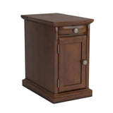 Laflorn Chairside End Table - Concealment furniture and gun concealment furniture to hide your money, pistol, rifle or other weapons, keep guns safe away from kids with hidden compartment furniture -Secret Stashing