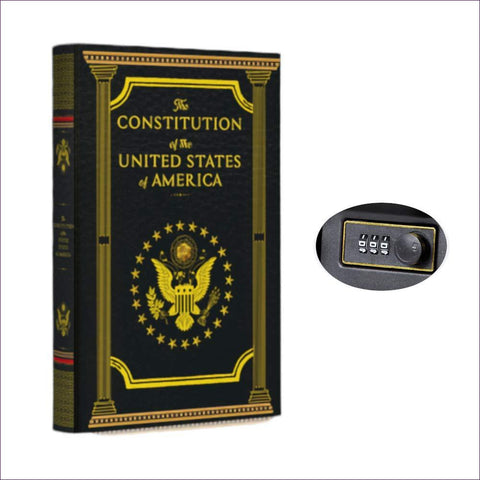 Real Pages Portable Diversion Book Safe (The Constitution of The United States of America) - Diversion Safes - Hide your stash and money in everyday items that contain secret compartments, if they don't see it, they can't get it -Secret Stashing