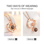 I Love You Necklace - Secret Stashing - Concealment Furniture, Diversion Safes, Home Security Safes