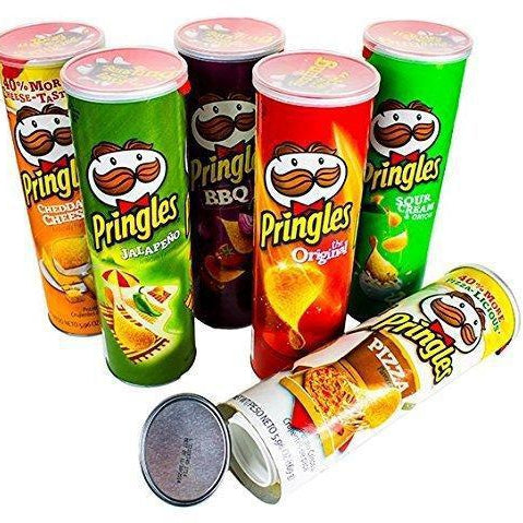 Secret Stash Random Pringles - Sealed W/ Chips inside - Diversion Safes - Hide your stash and money in everyday items that contain secret compartments, if they don't see it, they can't get it -Secret Stashing