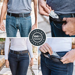 Hidden Money Pouch - Non-Metal Buckle - Secret Stashing - Concealment Furniture, Diversion Safes, Home Security Safes