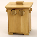 Wooden Bamboo Puzzle Box - Brainteaser - Secret Stashing - Concealment Furniture, Diversion Safes, Home Security Safes