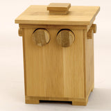 Wooden Bamboo Puzzle Box - Brainteaser - Secret Stashing - Concealment Furniture, Diversion Safes, Home Security Safes