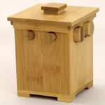 Wooden Bamboo Puzzle Box - Brainteaser - Secret Stashing - Concealment Furniture, Diversion Safes, Home Security Safes