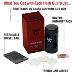 Stash Jar and Smell Proof Container - Concealment furniture and gun concealment furniture to hide your money, pistol, rifle or other weapons, keep guns safe away from kids with hidden compartment furniture -Secret Stashing