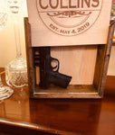 Personalized Hidden Gun Safe or Jewelry Concealment - Concealment furniture and gun concealment furniture to hide your money, pistol, rifle or other weapons, keep guns safe away from kids with hidden compartment furniture -Secret Stashing