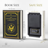 Real Pages Portable Diversion Book Safe (The Constitution of The United States of America) - Diversion Safes - Hide your stash and money in everyday items that contain secret compartments, if they don't see it, they can't get it -Secret Stashing
