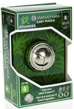 Cylinder Hanayama Metal Brainteaser Puzzle Mensa Rated Level 4 - Secret Stashing - Concealment Furniture, Diversion Safes, Home Security Safes