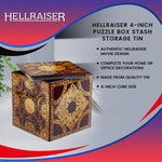 Hellraiser 4-Inch Puzzle Stash Box Storage - Secret Stashing - Concealment Furniture, Diversion Safes, Home Security Safes