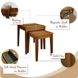 End Tables with Concealed Compartment - Concealment furniture and gun concealment furniture to hide your money, pistol, rifle or other weapons, keep guns safe away from kids with hidden compartment furniture -Secret Stashing