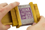Professor Puzzle Think Outside The Box- Cool puzzles and brain teasers try and solve the puzzle and find the secret compartment and hidden door, great gift ideas -Secret Stashing