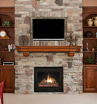 Fireplace Mantel Shelf - Secret Stashing - Concealment Furniture, Diversion Safes, Home Security Safes